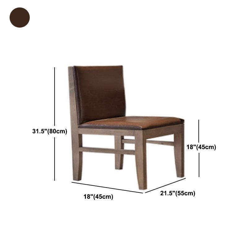 1/2 Pieces Traditional Wood Dining Furniture Set with Wood Chairs Natural Table Furniture