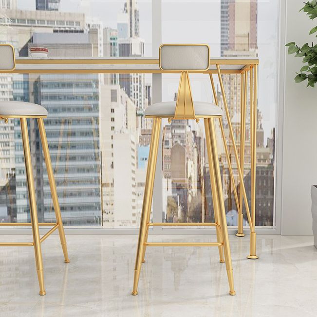 Mesa de altura de mostrador de la cafetería del escritorio de la barra del rectángulo del rectángulo moderno (la única mesa)