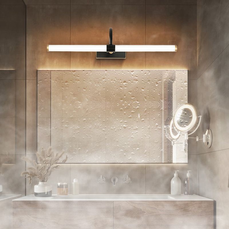 Lampada a specchio cilindro Lampada Minimalista LED LED Apparecchiatura da parete del bagno