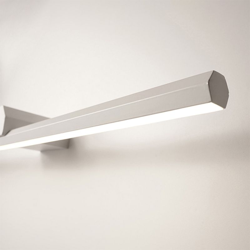 Long Strip Wall Mounted Light Fixture Modern Style LED Vanity Lights for Bathroom