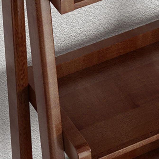 Scandinavian Open Back Standard Bookshelf Wooden Bookcase for Study Room