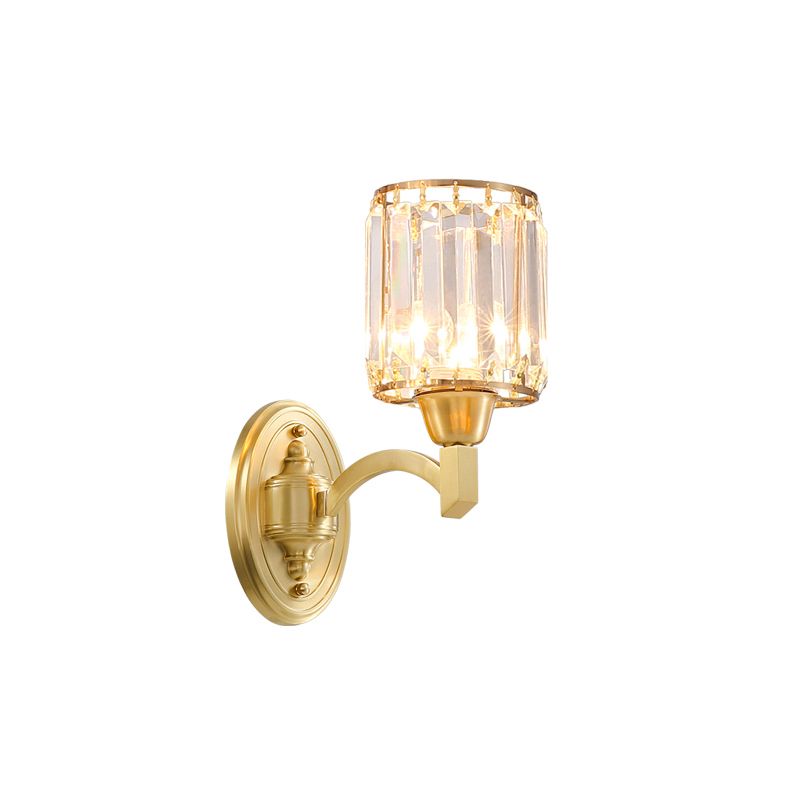 Lampada a parete in metallo con criminalità tamburo Postmodern a parete montata