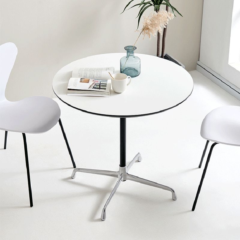 Scandinavian Pedestal Coffee Cocktail Table Wooden Coffee Cocktail Table for Living Room