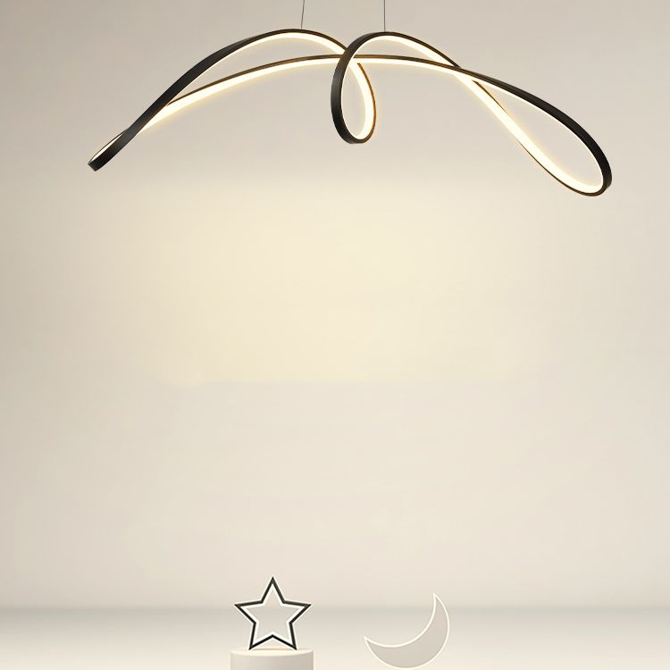 Draai schaduw metaal kroonluchter licht modern 1- licht kroonluchter verlichtingsarmatuur