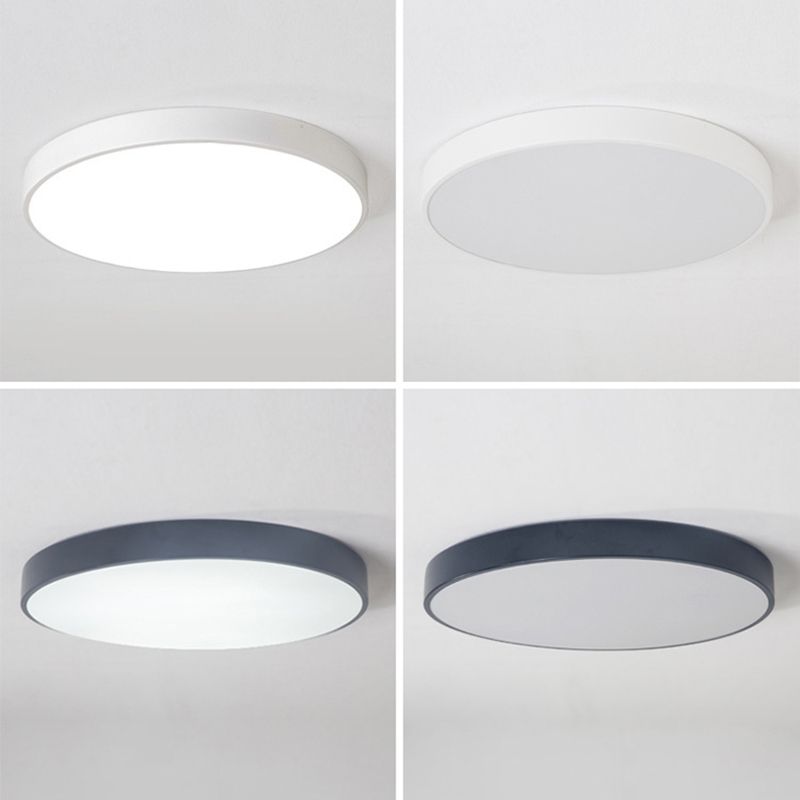 Luminaires encastrés géométriques de style moderne Éclairage de plafond encastré en acrylique à 1 lumière