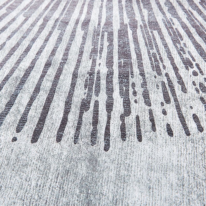 Contemporary Rug Abstract Pattern Creative Area Rug Polyester Anti-Slip Rug for Home Decor