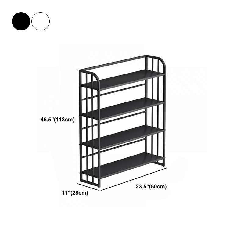 Standard Steel Bookshelf Modern Bookcase Storage and Display Shelves