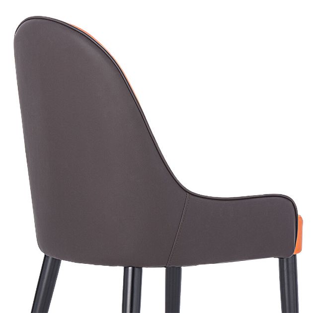 Silla de comedor de madera de estilo escandinavo, silla Parsons sin brazos (juego de 2)