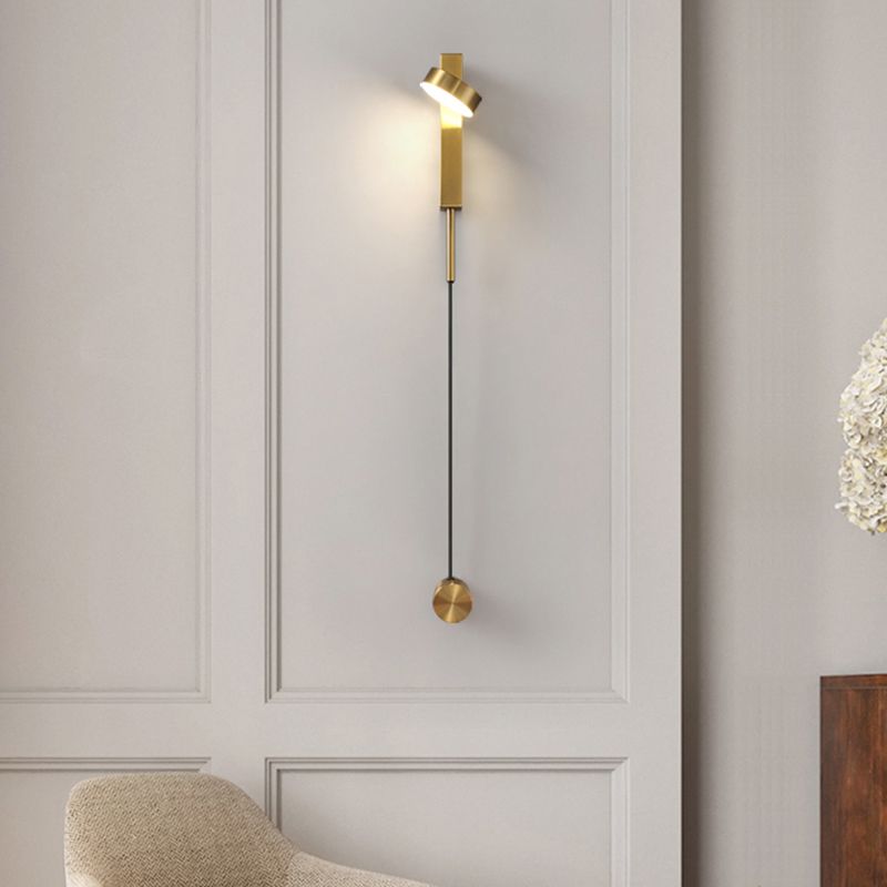 Runde Form Metallwand Licht moderner Stil 1 Lichtwandhalterung Licht