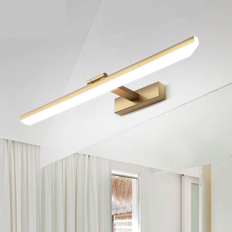 Modern Simple Makeup Mirror Lamp Bathroom Nordic LED Mirror Light Fixture