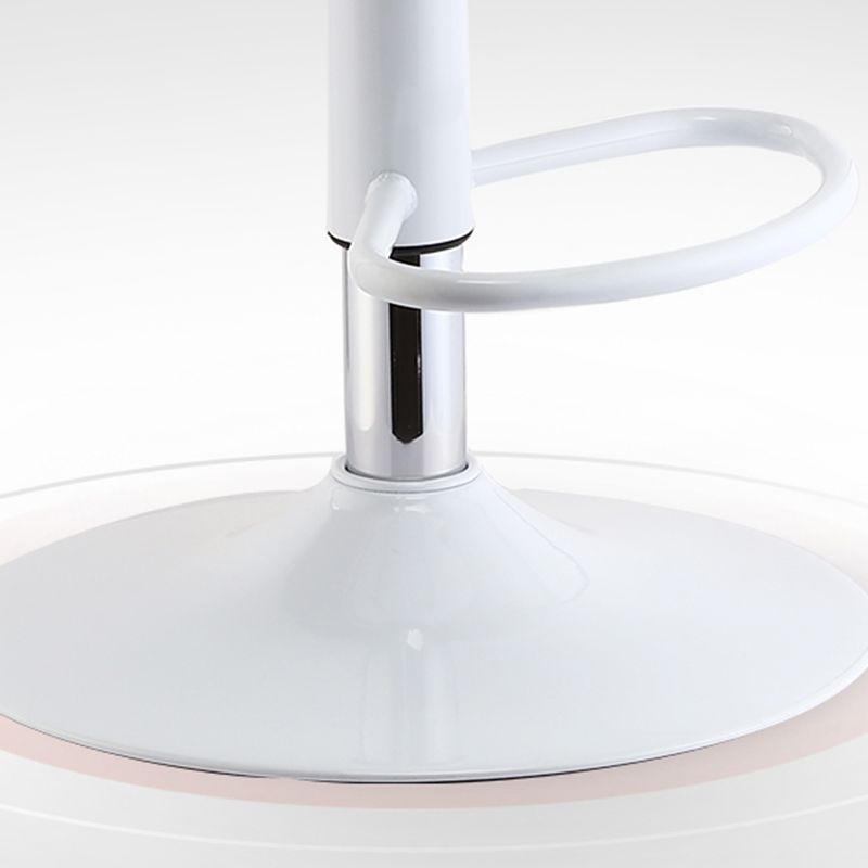 Industrial Style Bar-stool with Adjustable Height Metal Leg for Counter Restaurant,1 Piece