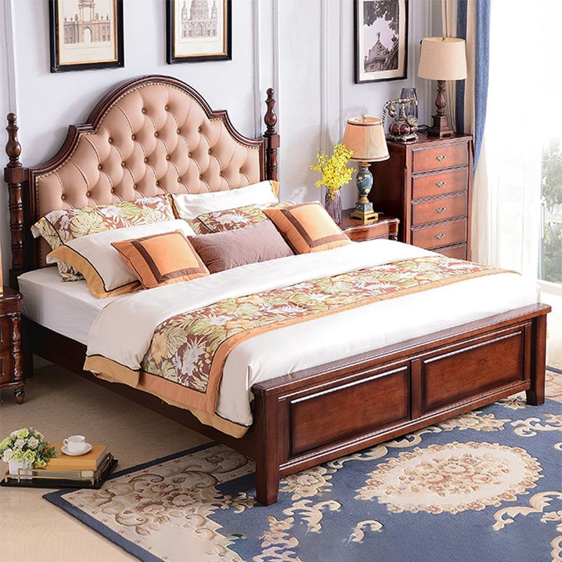 Victorain Tufted Upholstered Standard Bed 71.7-inch W Mattress Included Bed with Headboard