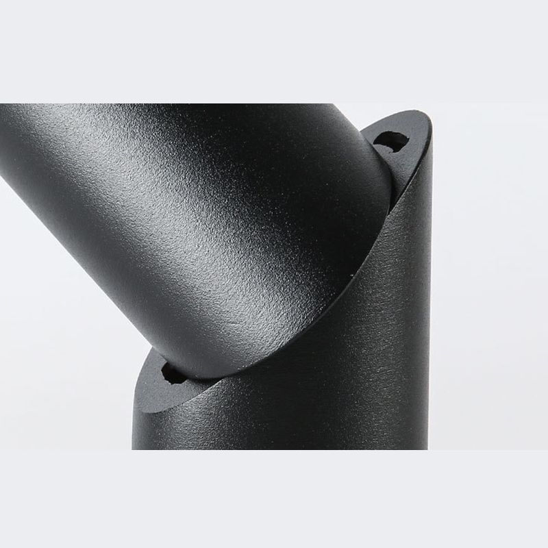 Spot encastré tubulaire en aluminium nordique pour salon, plafonnier LED