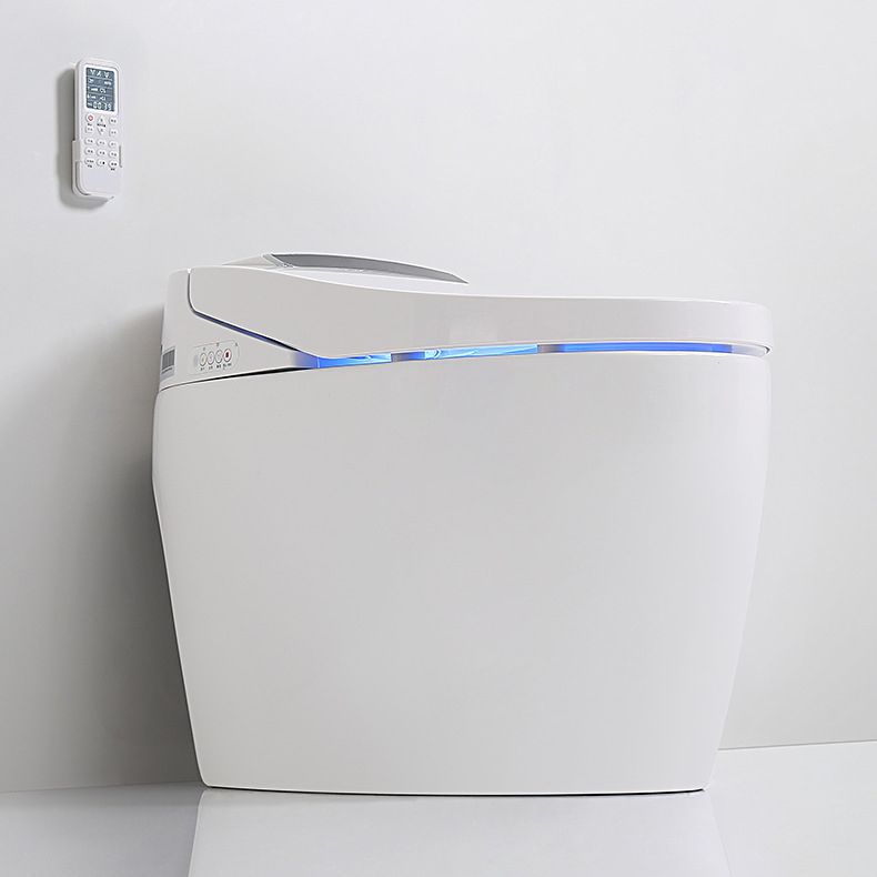 Modern Floor Mount Toilet Bowl Siphon Jet Bidet Toilet with Seat for Bathroom