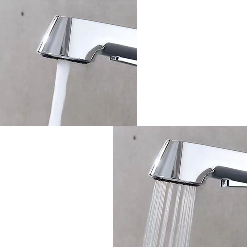 Contemporary Style Faucets Centerset Lever Handles Faucets for Bathroom