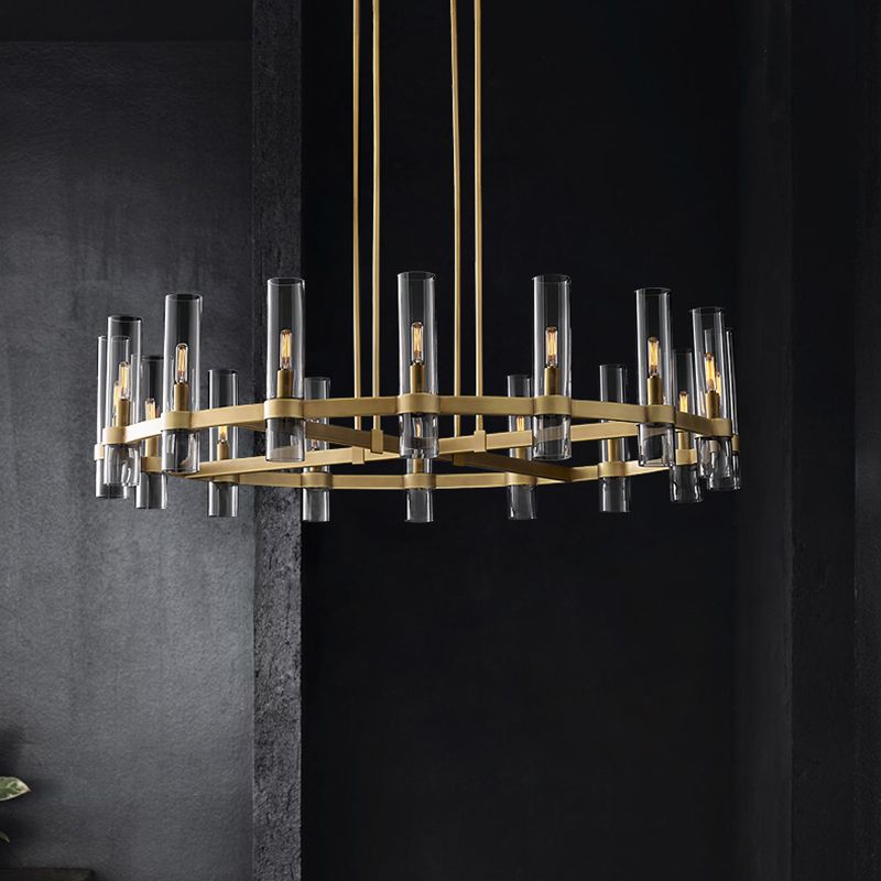 Traditionele stijl Suspensie Hanglamp metalen kroonluchter verlichtingsarmaturen