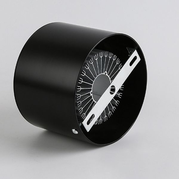 Cylindrical Shape Ceiling Lamp Modern Simple Style Aluminium 1 Light Flush Mount for Aisle