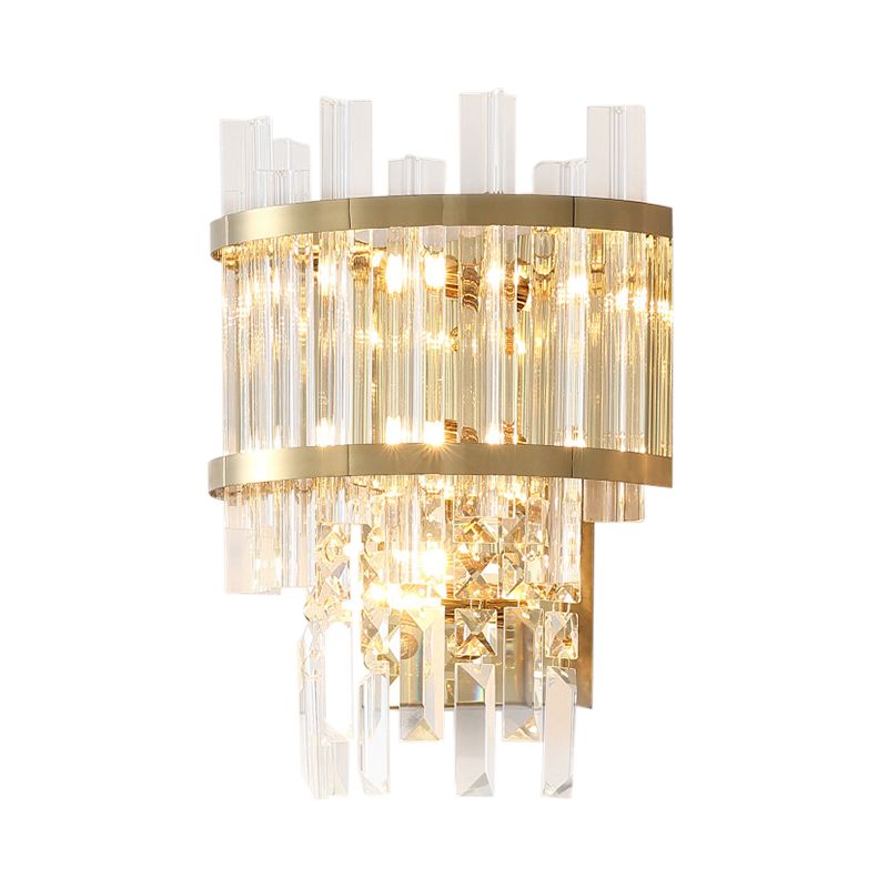 Luz de Luz de Luz de Luz de Luz de Brass/Cromo Contemporáneo 3 luces Iluminación montada en la pared de cristal para comedor