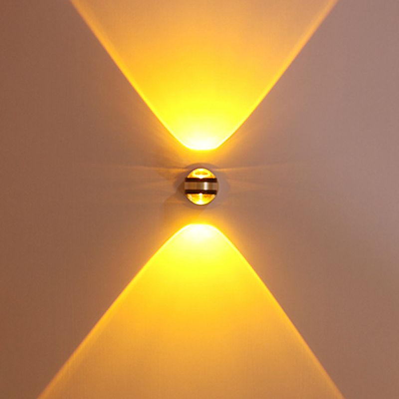 Modern Style Ball Wall Lighting Fixtures Metal 2 Lights Wall Mounted Lamps