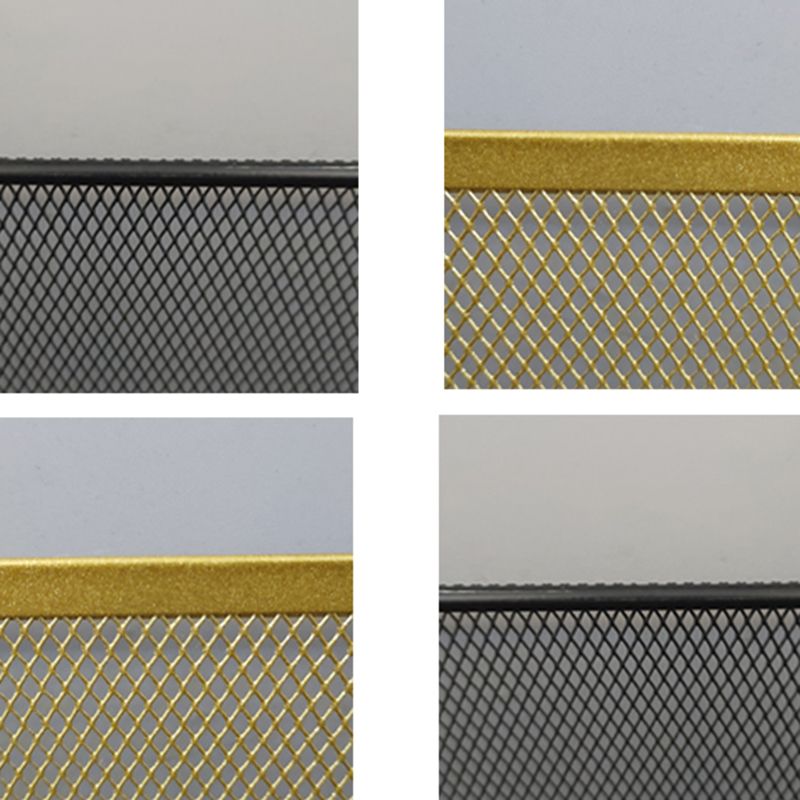 Glam Shelf Bookcase Closed Back Metal Book Shelf for Study Room