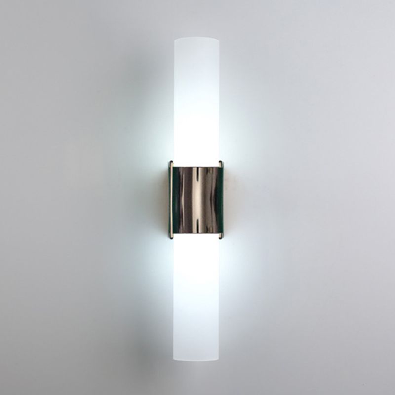 Linear Shape Metal Wall Light Modern 2-Lights Wall Mount Lighting