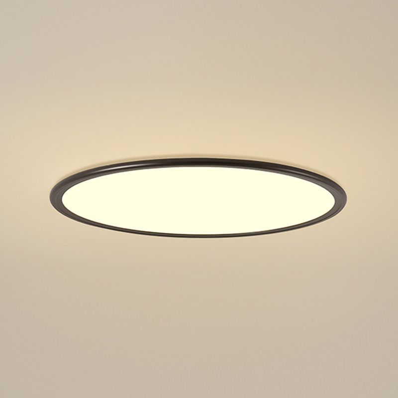 Ronde metalen LED-plafondlamp moderne stijl inbouwlamp voor eetkamer