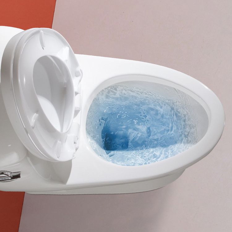 Traditional Seat Included One Piece Toilet Floor Mounted Toilet Bowl for Washroom
