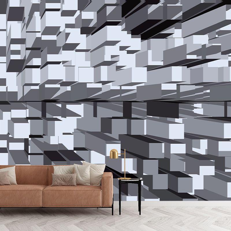 Photography Stain Resistant Wall Wallpaper Geometric Living Room Wallpaper