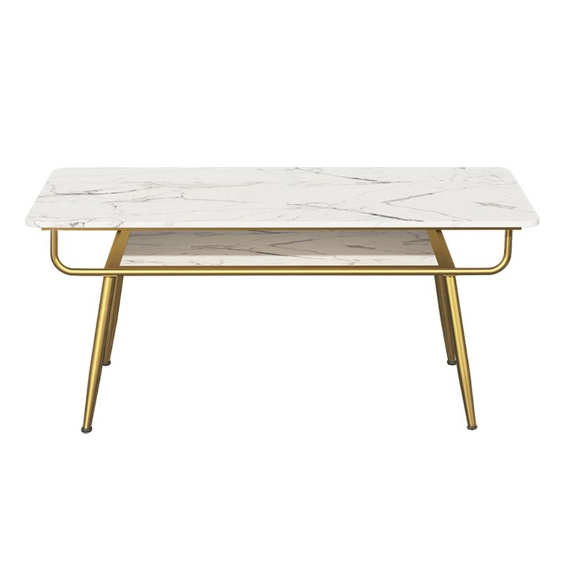 Rectangle Marble Dining Site Table Traditional Luxury Dining Room Collection with 4-foot