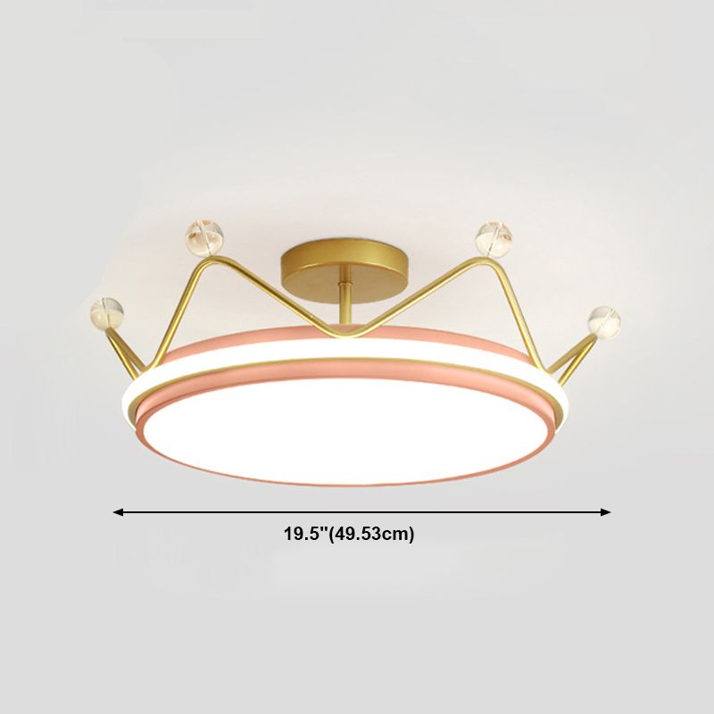 Colorful Flush Mount Ceiling Light Modern LED Flush Mount Ceiling Fixture