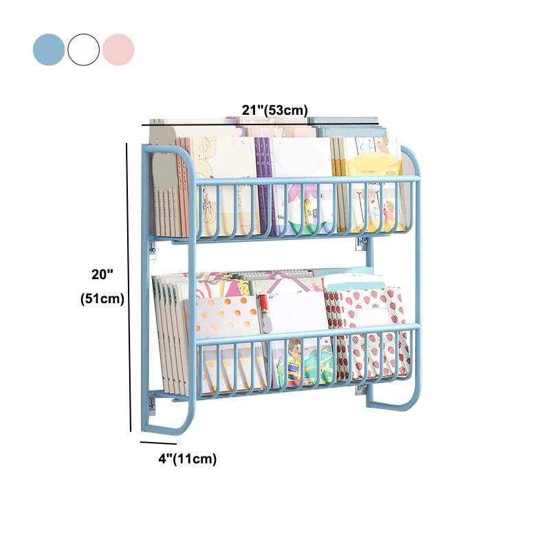 Libreria chiusa a parete montata in stile scandinavo per la sala da studio dell'ufficio