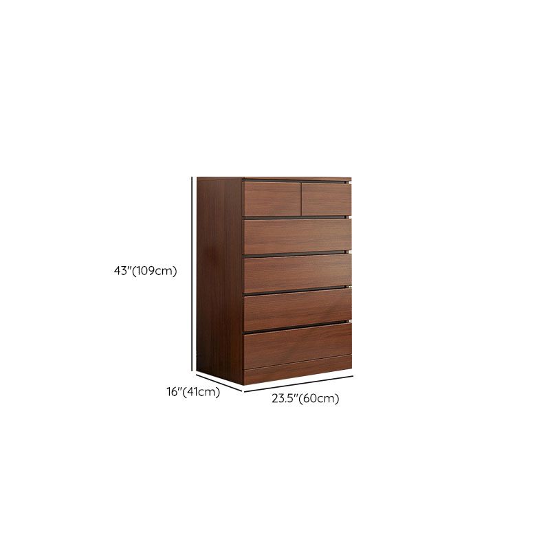 15.99-inch W Manufactured Wood Dresser Modern Storage Chest Dresser