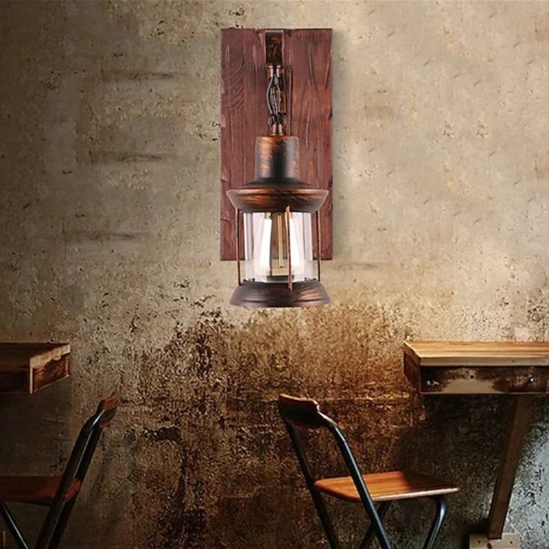 Industrial Style Vanity Light Cylinder Shape Vanity Lamp for Shower Room