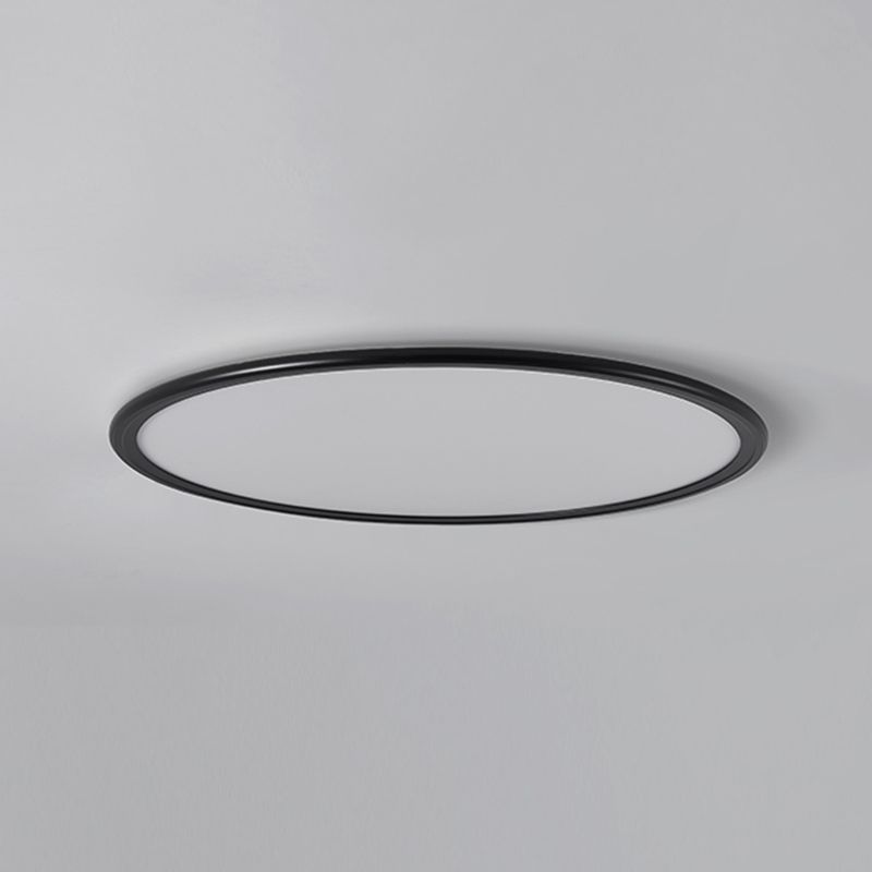 Ronde metalen LED-plafondlamp moderne stijl inbouwlamp voor eetkamer