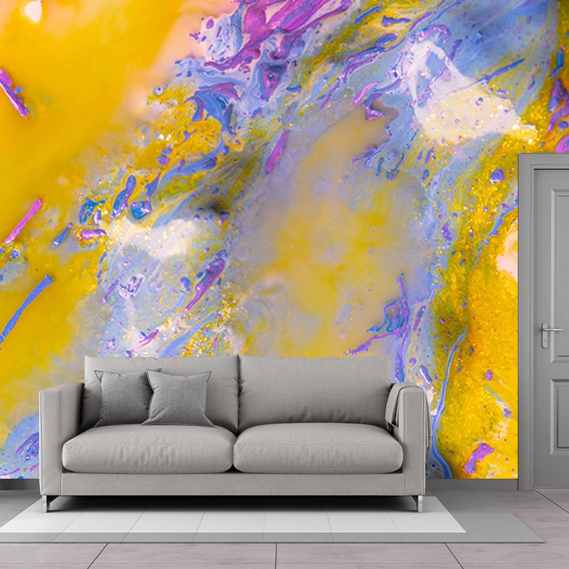 Abstract Mural Mildew Resistant Decor for House Interior, Personalized Size Available
