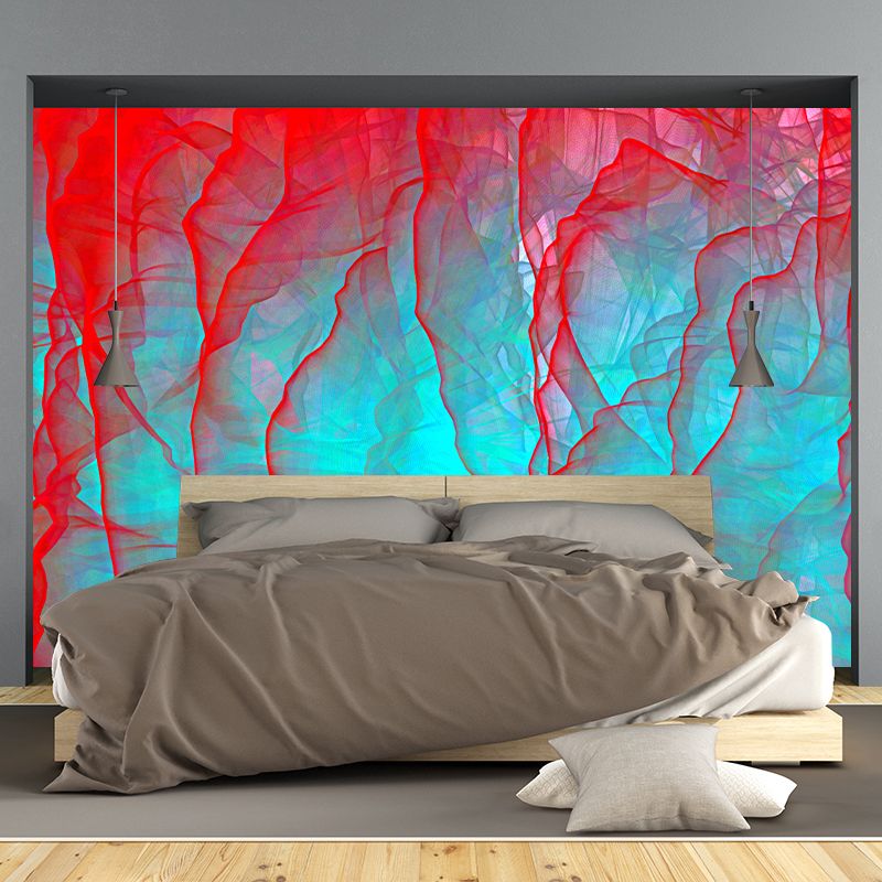 Washable Mural Wallpaper Abstract Style Illustration Indoor Wall Mural