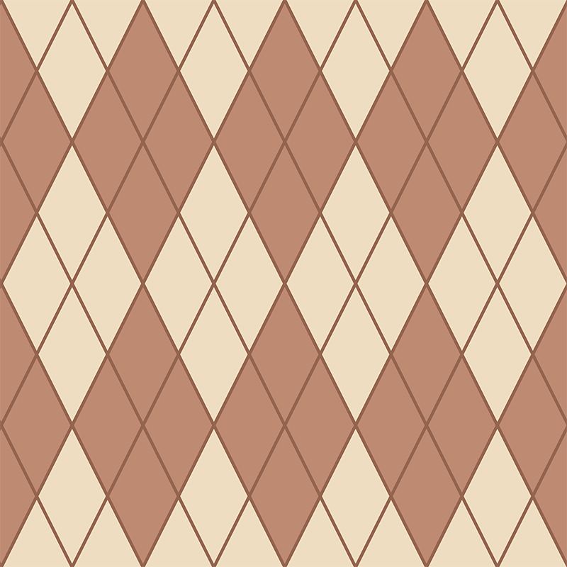 Illustration Stain Resistant Wallpaper Geometry Living Room Wall Mural