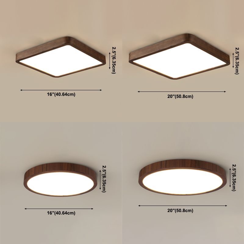 Luminaires encastrés modernes Lampe encastrée à 1 lumière avec abat-jour en acrylique