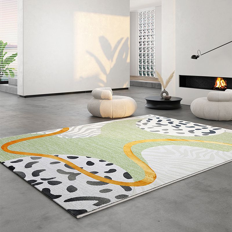 Modern Nordic Style Rug Polyester Non-Slip Area Rug for Home Decoration
