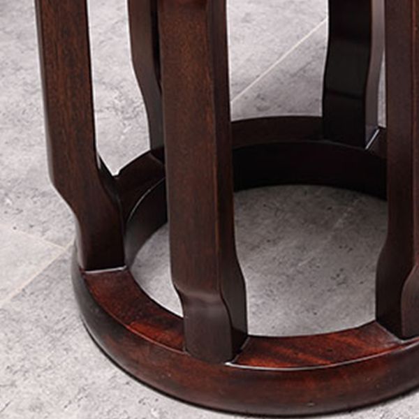 Flip-Top 3 Drawer Solid Wood Vanity Makeup Dressing Table Set