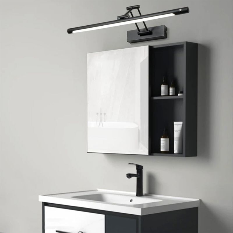 Minimalism Vanity Lighting Adjustable Wall Light Fixture with Metal for Bathroom