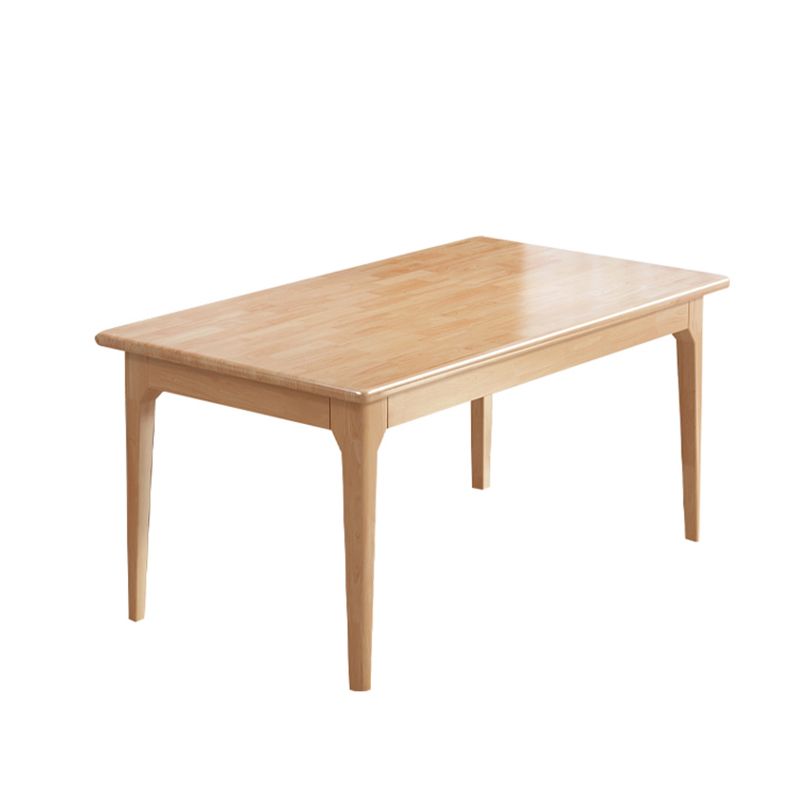 Modern Solid Wood Furniture 1/2/3/5/7 Pcs Standard Height Dining Room Table Set