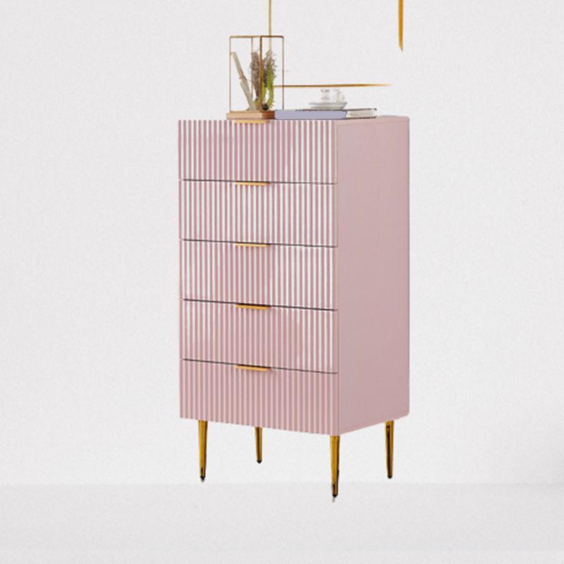 15.74" Wide Modern Accent Ches Wood Soft Close Drawers Chest