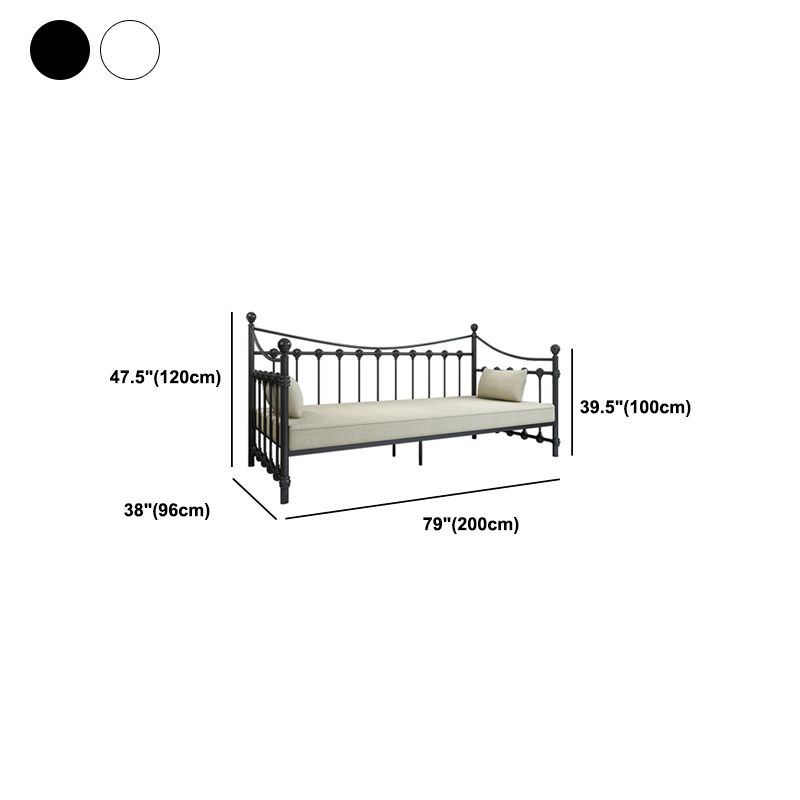 Contemporary Metal Wire-Grid Bed Frame 47.24" High Child's Bed