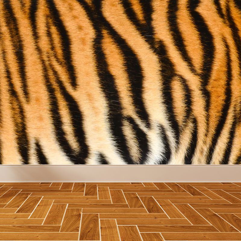 Wild Animal Skin Pattern Mural Modern Waterproof Boys Bedroom Wall Decor, Custom Size