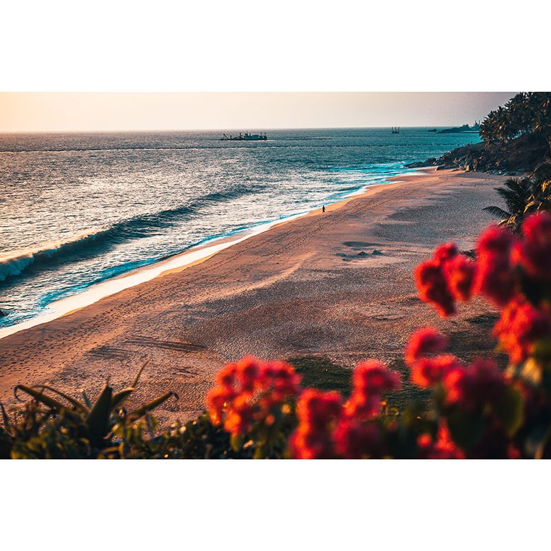 Wallpaper Modern Photography Mural Sea Beach Living Room Wall Mural