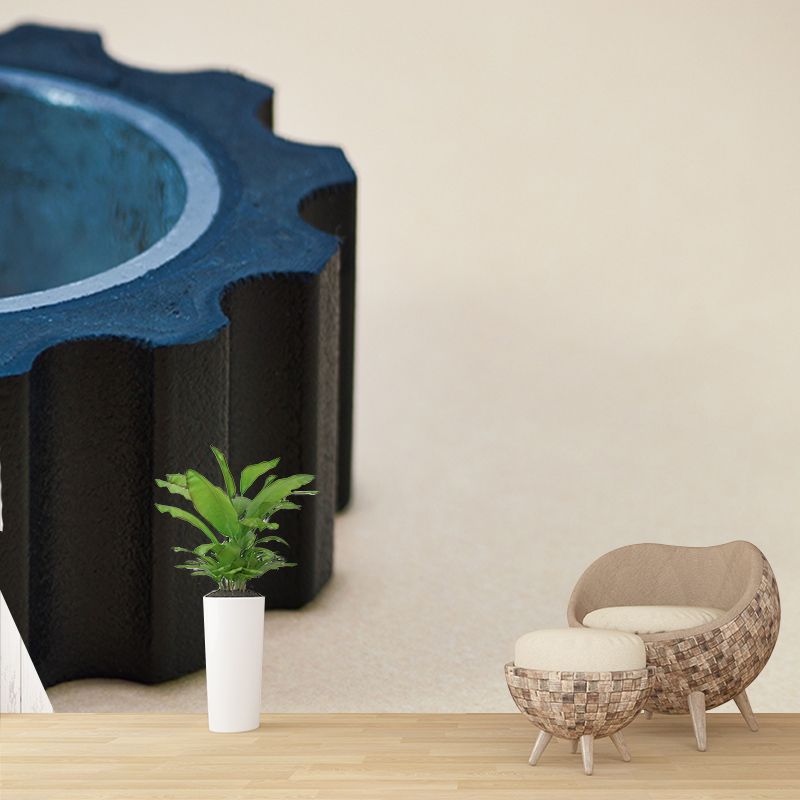 Coherer Industrial Style Wall Covering for Home Decor, Made to Measure