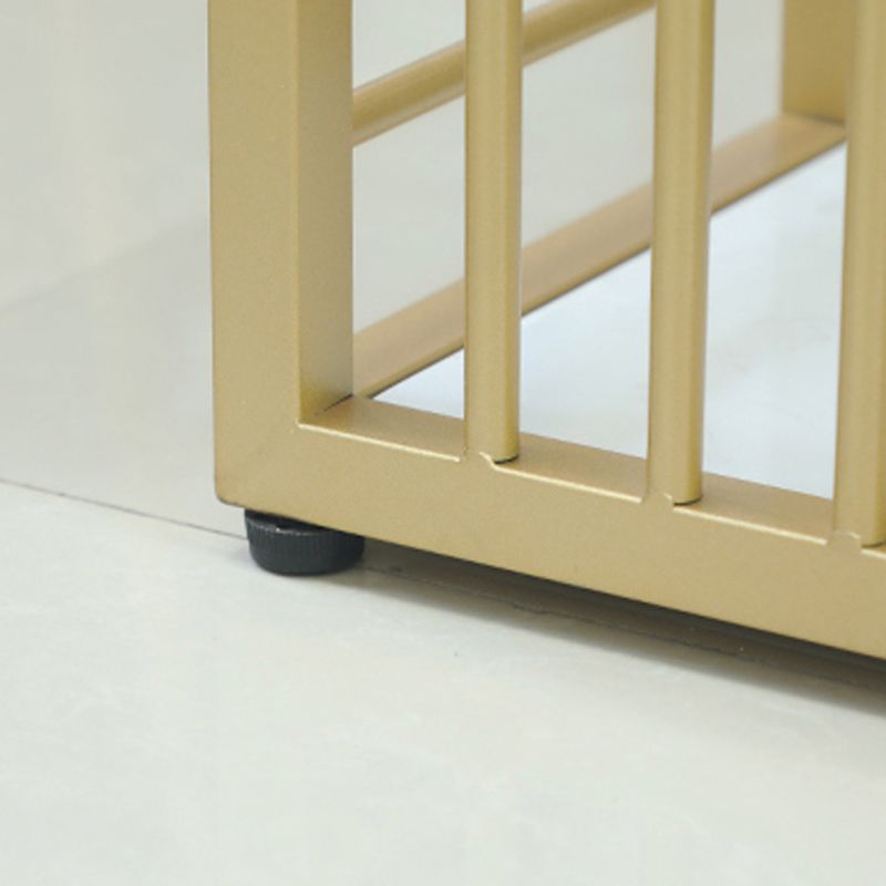 Glam Bar Table Set 1/4 Pieces Rectangle Stone Counter Table with High Stools for Balcony