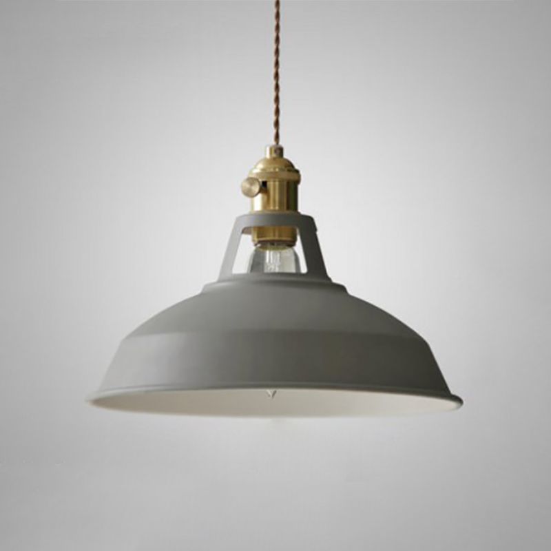 Industrial Hanging Light Colorful Metal Pendant Lighting Fixture for Living Room