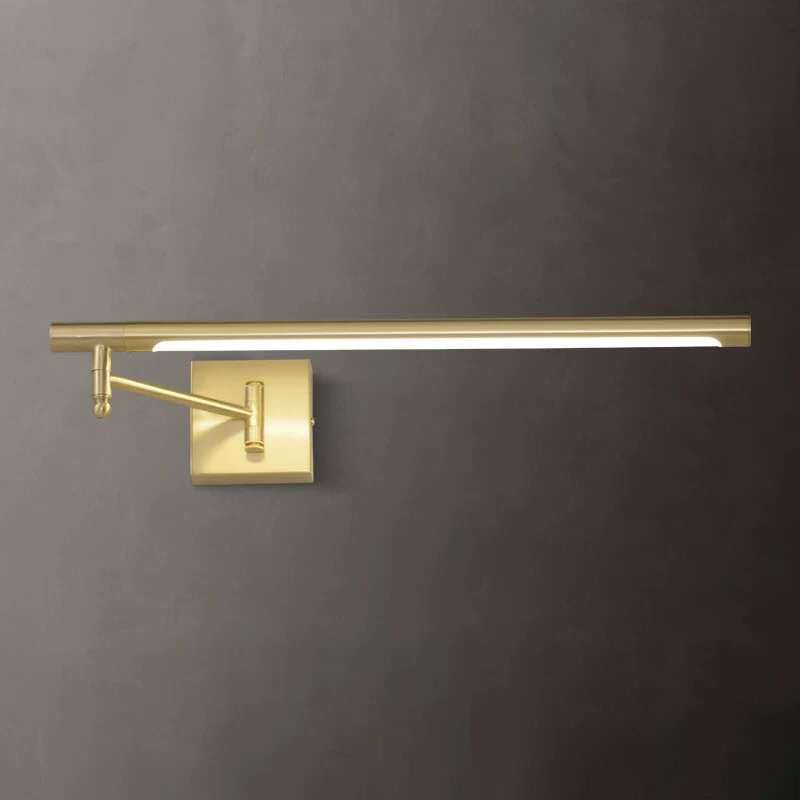 Linear Metal Wall Mounted Lights Modern Wall Mounted Light Fixture for Bathroom